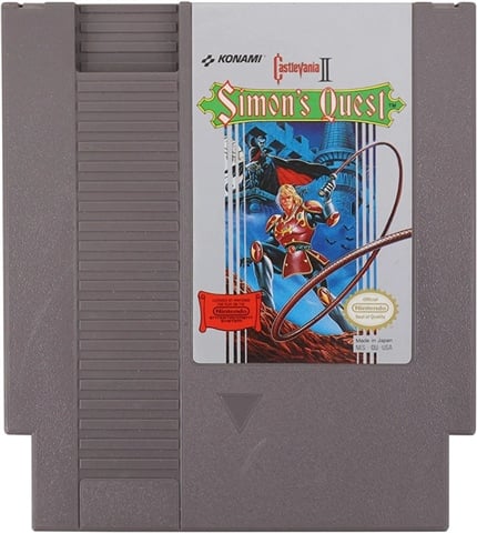 Castlevania II: Simon's Quest, Sin Caja