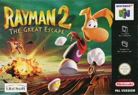 Rayman 2 the Great Escape, Caja