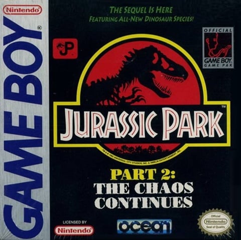 Jurassic Park: Part 2: The Chaos Continues, + Manual, Caja