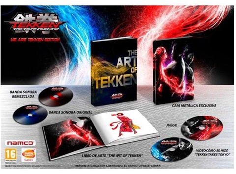 Tekken Tag Tournament 2 CE 4Disc + Book