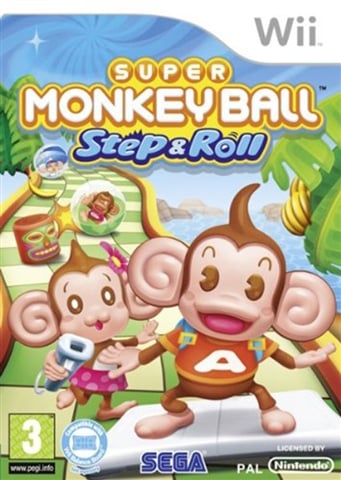Super Monkey Ball Wii Step & Roll