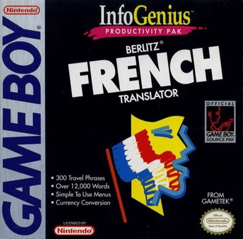 InfoGenius Productivity Pak: Berlitz French Translator, Perfecto