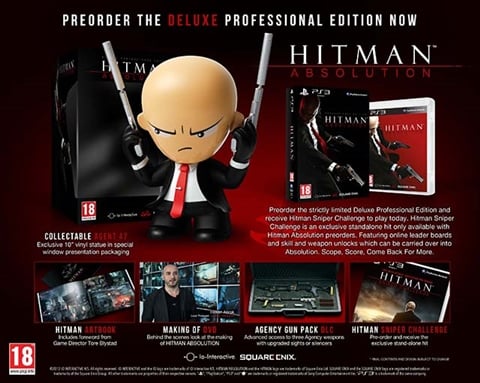 Hitman Absolution Deluxe Professonal + Figure