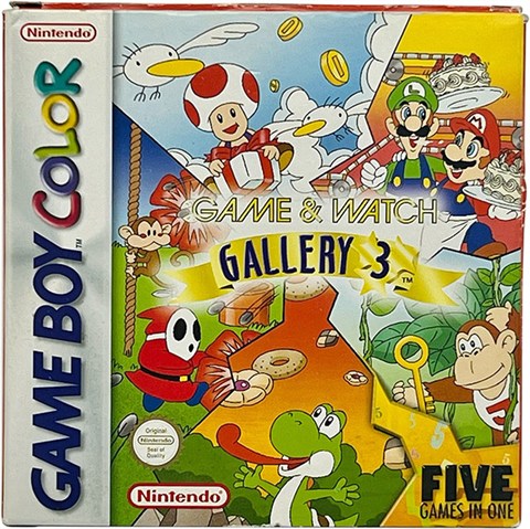 Game And Watch Gallery 3, Sin Manual, Caja