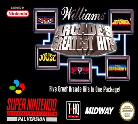 Williams Arcade's Greatest Hits, Caja