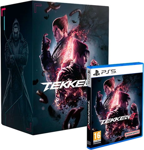 Tekken 8 Ed. Coleccionista w/Figura, Anillo, Ficha & Steelbook (Sin DLC)