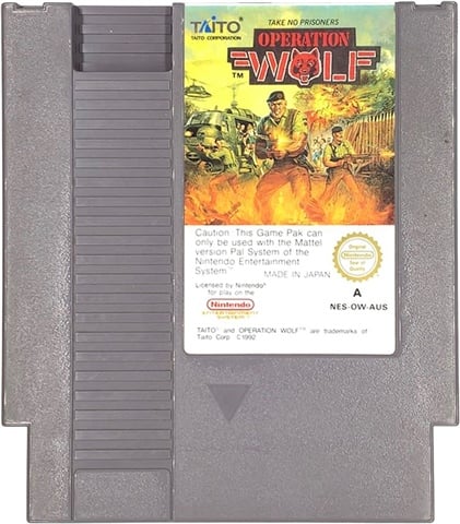 Operation Wolf, Sin Caja