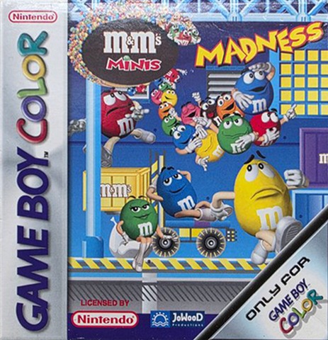 M&M Mini Madness, Sin Manual, Caja