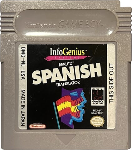 InfoGenius Productivity Pak: Berlitz Spanish Translator, Sin Caja
