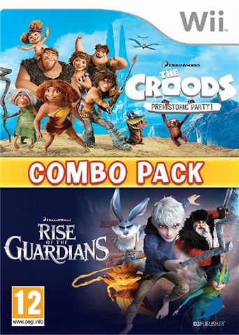 Croods/ Rise Of The Guardians Double Pack