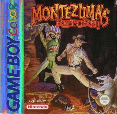 Montezuma's Return, + Manual, Caja