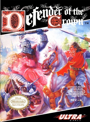 Defender of the Crown, Sin Manual, Caja