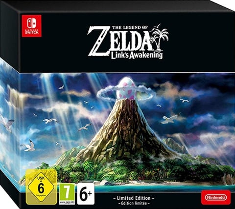 Legend of Zelda: Link's Awakening Ed. Limitada w/Libro de Arte & Steelbook