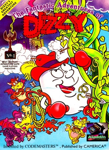 The Fantastic Adventures of Dizzy (Conexi�n Plug Thru), + Manual, Caja