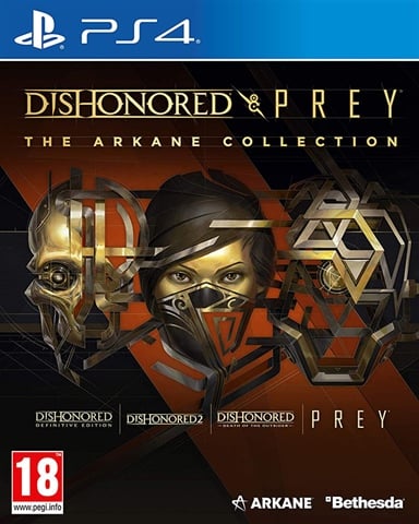 Dishonored 2 & Prey: The Arkane Collection (No DLC) 2 Discos