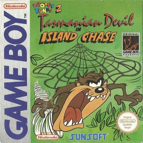 Looney Tunes 2: Tazmanian Devil in Island Chase, Sin Manual, Caja