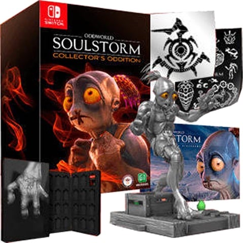 Oddworld: Soulstorm Collector's Ed. w/Figurine, Artbook, Keychain & Print
