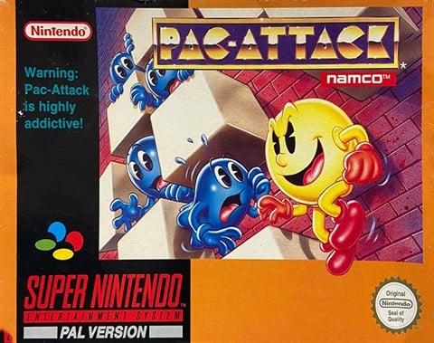 Pac Attack, Caja