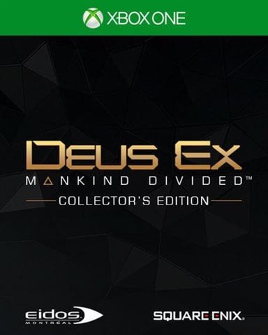 Deus Ex: Mankind Divided Col. Ed. (Figure+Art/Steelbook)