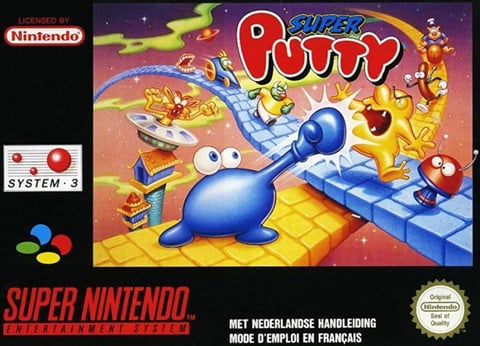 Super Putty, Caja