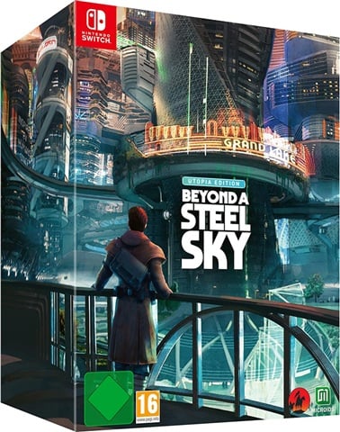 Beyond A Steel Sky: Utopia Ed. (w/ Holo Lamp,Artbk,Steelbk,Pin,Keyring)