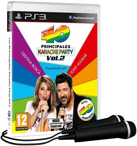 Los 40 Principales Karaoke Party Vol. 2 + 2 Microfones