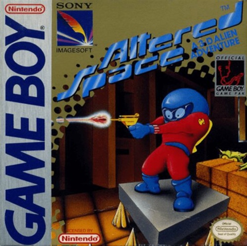 Altered Space: A 3-D Alien Adventure, Sin Manual, Caja
