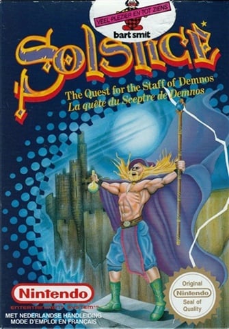 Solstice: The Quest for the Staff of Demnos, + Manual, Caja