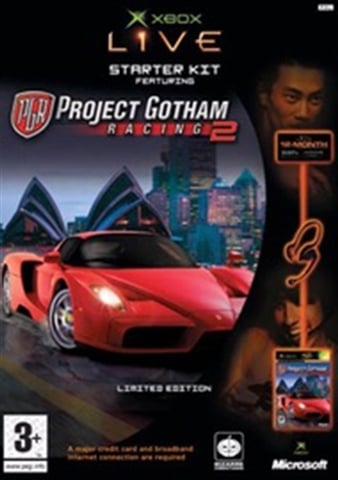 Project Gotham Racing 2 + Startet Kit