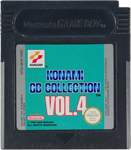 Konami GB Collection Vol 4, Sin Caja