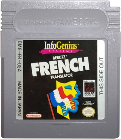 InfoGenius Productivity Pak: Berlitz French Translator, Sin Caja