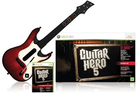 Guitar Hero 5 (With Guitar)