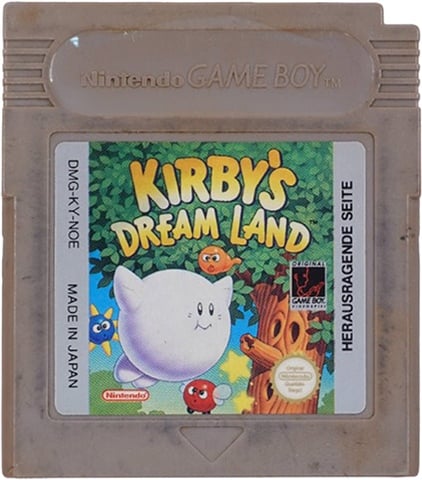 Kirby's Dream Land, Sin Caja