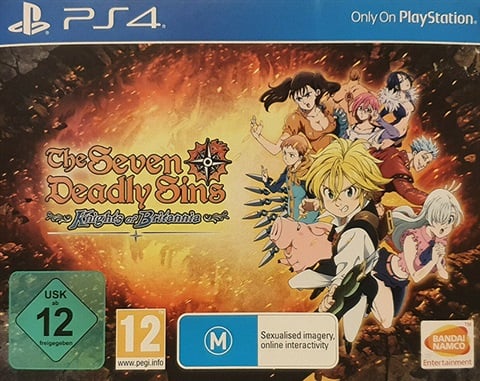 Seven Deadly Sins: Knights Of Britannia: Col. Ed (con Figura, Arte Cell)