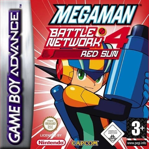 Megaman Battle Network 4 - Red Sun, Caja