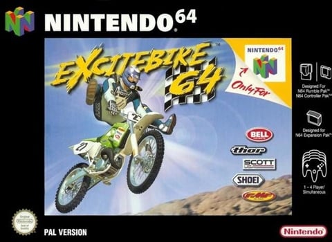 Excitebike 64, Caja