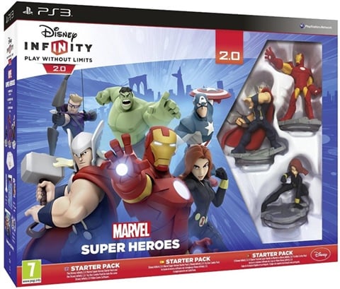 Disney Infinity 2.0 Marvel Super Heroes Starter Pack
