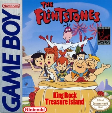 Flintstones: King Rock Treasure Island, The, Sin Manual, Caja
