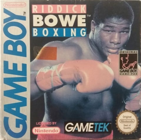 Riddick Bowe Boxing, Sin Manual, Caja