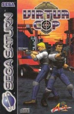 Virtua Cop (Caja de Pl�stico/Sin Pistola), + Manual, Caja