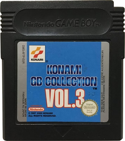 Konami GB Collection Vol 3, Sin Caja