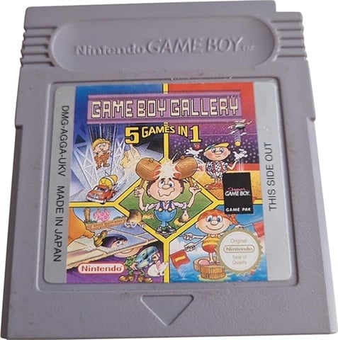 Game Boy Gallery: 5 Games in 1, Sin Caja