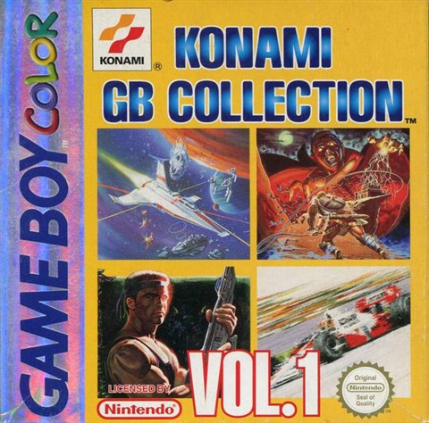 Konami GB Collection Vol 1, + Manual, Caja