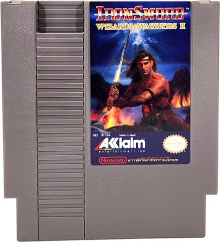 Wizards & Warriors II, Iron Sword, Sin Caja