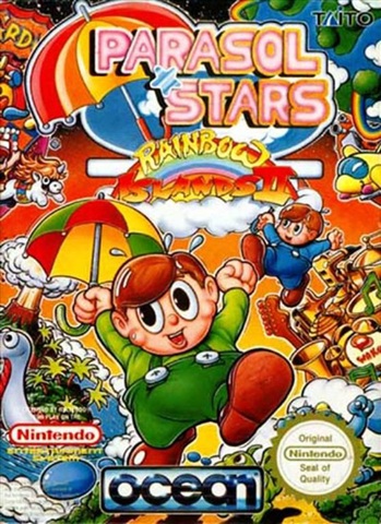 Parasol Stars Rainbow Islands II, Sin Manual, Caja