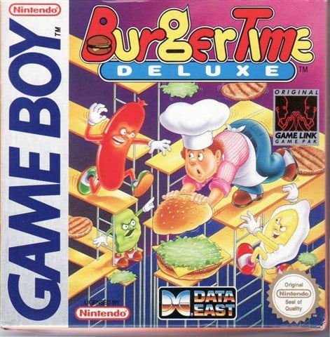 BurgerTime Deluxe, Sin Manual, Caja