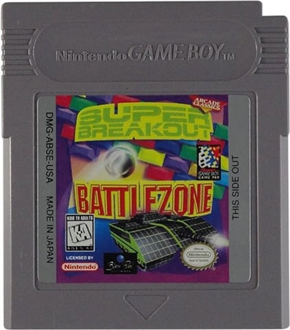 Super Breakout & Battlezone, Sin Caja