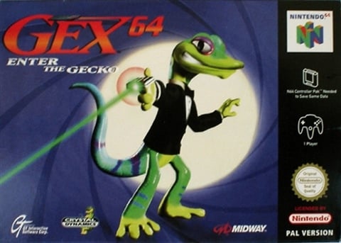 Gex 64: Enter the Gecko, Caja