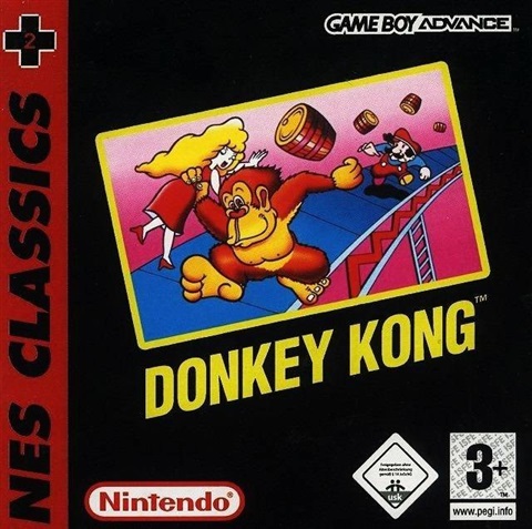 Donkey Kong - NES Classic, Caja