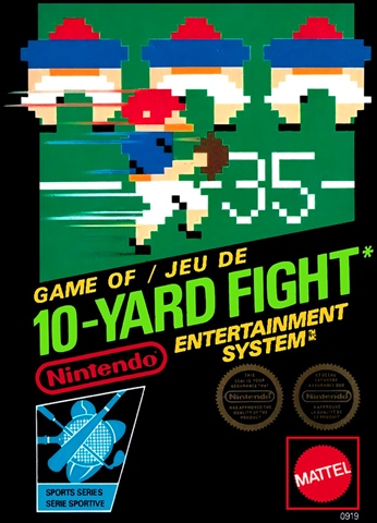 10-Yard Fight, Sin Manual, Caja